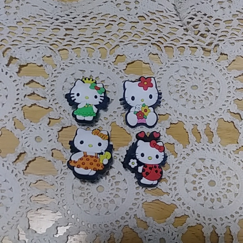 Shoe Charms for CROCS or similar, Hello Kitty Jibbitz